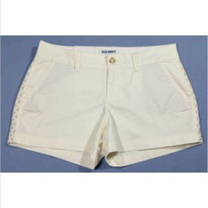 OLD NAVY Women Chino Shorts Mid Rise 1214E1M